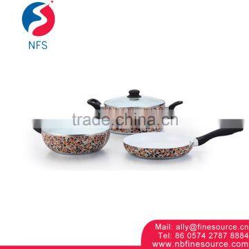 Cookware Set Ceramic Coating Die Cast Aluminum Non-stick Cookware Set