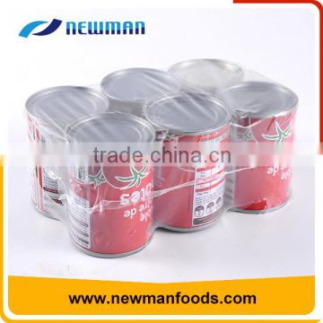 Custom made fresh organic tomato top quality salad tomato paste canned