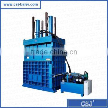 Chinese supplier waste plastic compress baler machine