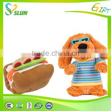 Cheap Brown Plush Pet Toy Dog Custom Personalized Halloween Dog Toy photo-3