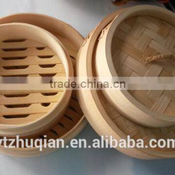 Eco Friendly Mini Bamboo Steamer Basket in Steamers for Wholesale