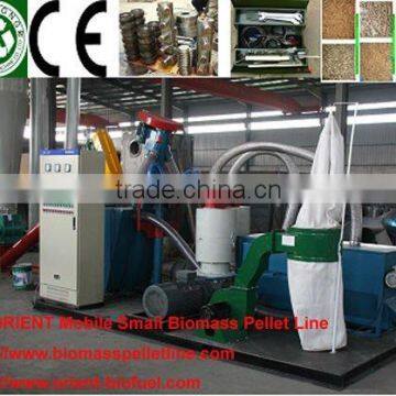 Portable Small Pellet Line(Capacity 100-1000kgs per hour)-Peter Wu