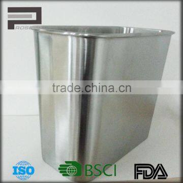 Stainless Steel Quadrate Paper Waste Bin