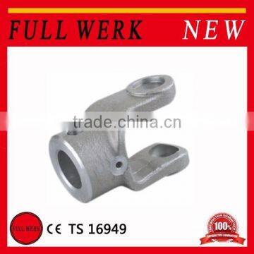 high quality agriculture pto shaft Plain bore yoke H (pin hole threaded hole)