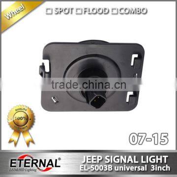 Offroad Jeep Wrangler JK 07-15 LED Signal Turn Wheel Grill Light Rubicon 4x4 Amber Lamp photo-3