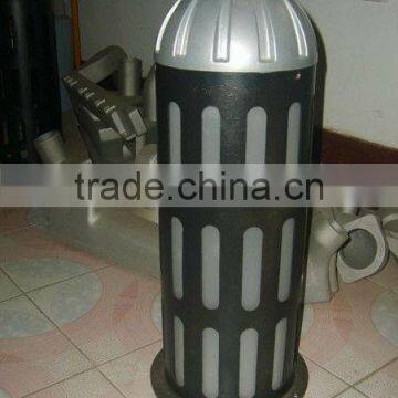 Designed Casting Aluminum Trash Can ash-bin
