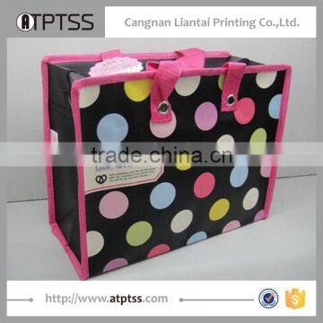 custom print promotion recyclable matt laminated pp non woven bag