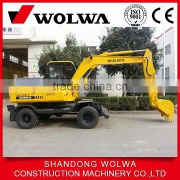 Wolwa 8t mechanical digging machine with front bucket
