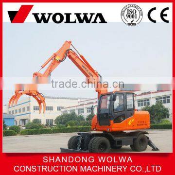 Dls890-9a 8 Ton 0.4cbm New Wheel Excavator China Mini Wheel Excavator photo-3