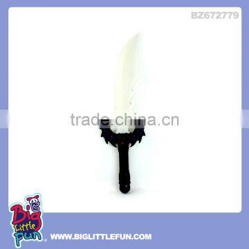 Flashing toy light up toys plastic toy knife