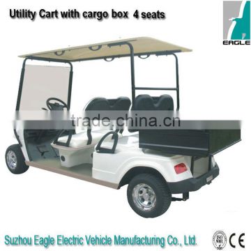 Electric utility golf cart with cargo box, CE approved, EG2048H