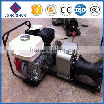 Compact structure engine powered winch factory from China