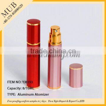 New Design Unique Aluminum Perfume Bottle Mini Vial Refillable Empty Bottle photo-4