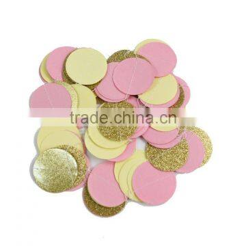 Tissue Pompom Balls Paper Tassels and Garland Tassel Garlands for Baby Shower Decoration Bridal Shower Pink Gold First Birthday photo-4