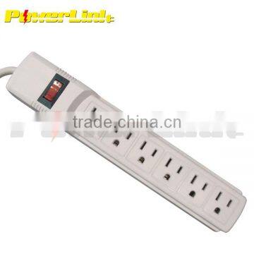 H80170 UL/CUL 6 outlet power strip with surge protectors