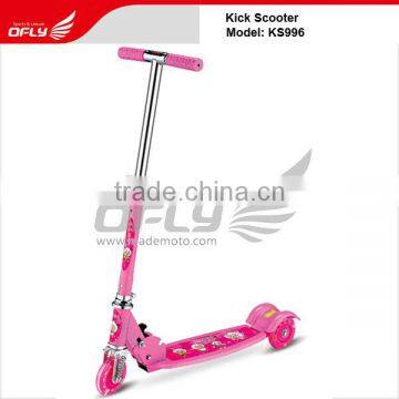 Cheap Full Iron Mini 3 Wheels Kick Scooter
