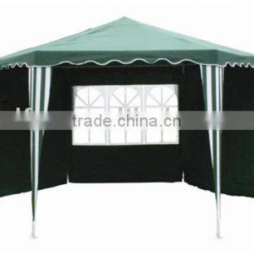 2*2*2*2.5 polyester hexagonal gazebo with PE window