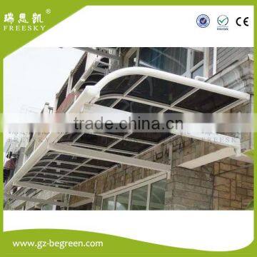 freesky waterproof Aluminum Patio Awning Cover Terrace Canopy Garden Pergola