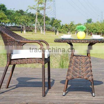 Rattan Coffee Table and Chair, Garden Table and Chair photo-2