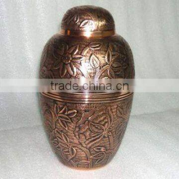 brass modern urns | cheap urns | cremation urns | pet urns