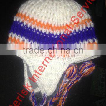 Earflap Woolen hat