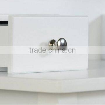 Make Up Table With Bench, Wooden Dressing Table With Mirror and Stool, Bedroom Wooden Furniture photo-5