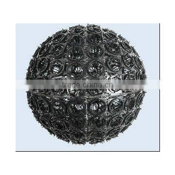 Hanging Flower Ball Round Flower Ball Shape Pot Sol Gardening Cheap Plastic Flower Pots Wholesale photo-5