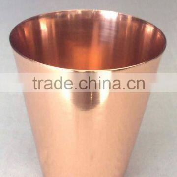 BPA FREE 100% COPPER SHOT GLASS MEASURING CUP FOR MOSCOW MULE & VODKA