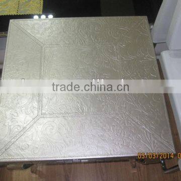 Luxury Leather Dining Table Set AH105 photo-3