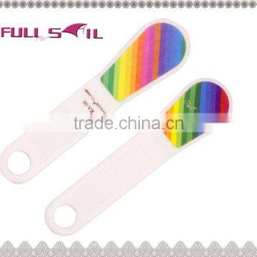 Plastic Foot Brush ,colored Sandpaper foot file with callus cleaning