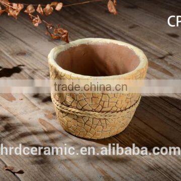 Newest Fashion Light Weight Waterproof Ornamental Cement Flowerpot photo-3