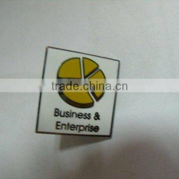 Hard enamel metal badge