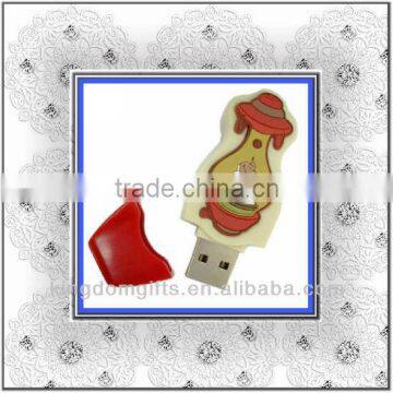 Hot Sale Chicken Design Silicone USB