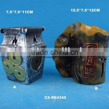 Ceramic oil burner