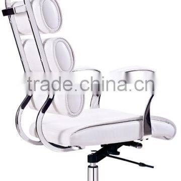 Classical Ergonomic 2015 Unique Design Popular Office White Chair photo-3