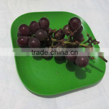 Eco Friendly Bamboo Fiber Dinnerware Bamboo Powder Fancy Party Plate photo-4