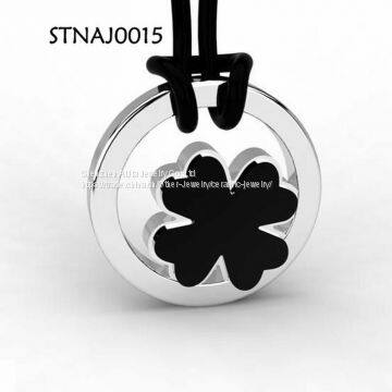 Flower Shape Stainless Steel Charm Pendants Jewelry photo-2
