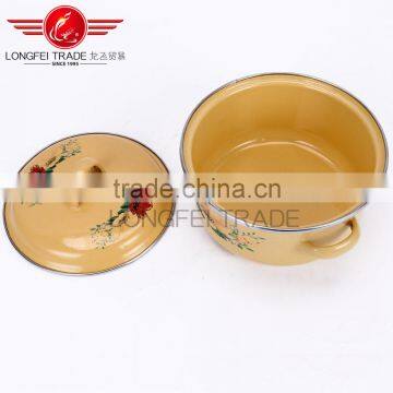Chinese Hot Sale High Quality Cheap Enamel Cookware Sets / Casserole photo-5