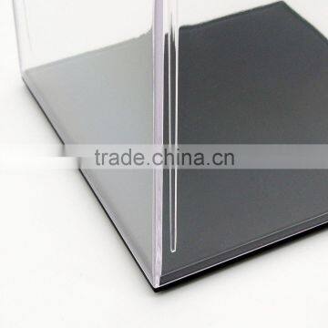 Clear Acrylic/Plastic Doll Box for Display Case Dustproof Tray Protection Cube 3.9"H photo-4