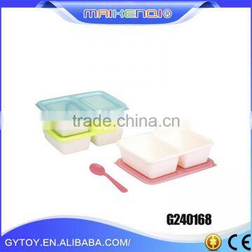 Plastic Food Container Capacity 750ml Lunch Box With Compartment photo-2