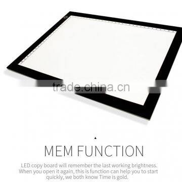 A3 and A4 Ultra Slim LED Drawing Light Box A4 LED Copy Board Tracing Light Pad For School photo-3