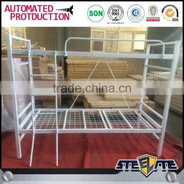 Factory direct sale cheap detachable metal frame wrought iron metal prison bunk bed