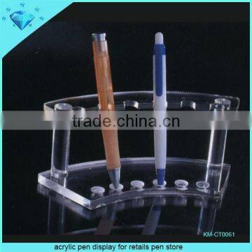 Acrylic pen display for retails pen store