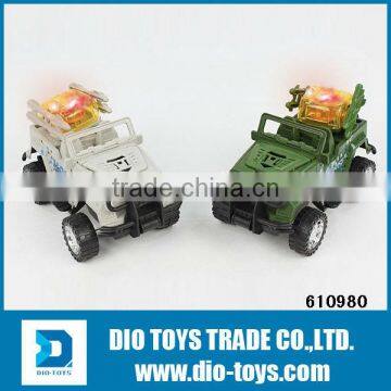 Hot!cheap candy toy with pull back light wrangler chariot