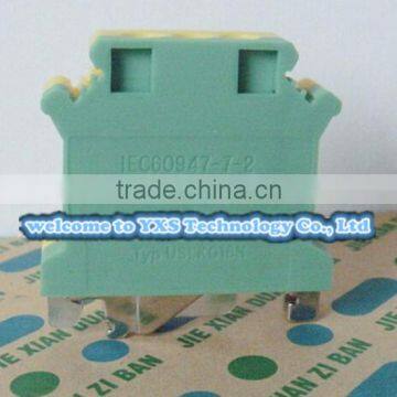 Terminal Blocks/connection Ground Terminal Suit DIN Rail Type USLKG6 photo-3