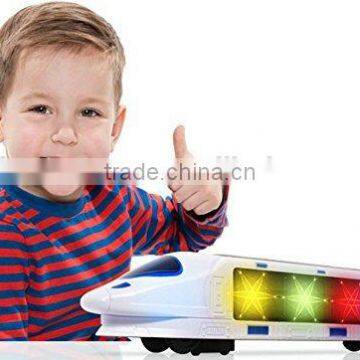 Battery Powered With Music and Lights Electric Toy Train Gift for Kids and Toddlers. photo-6