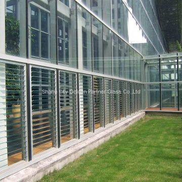 4mm 5mm 6mm Flat Window and Door Material Louver Glass photo-5