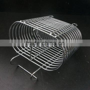 43007 Steel Wire Sink Basket Cutlery Holder Cooking Utensils Storage Kitchen Rack photo-3