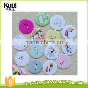 Customized Ads Cute Cartoon Portable Small Mirror Cosmetic photo-2
