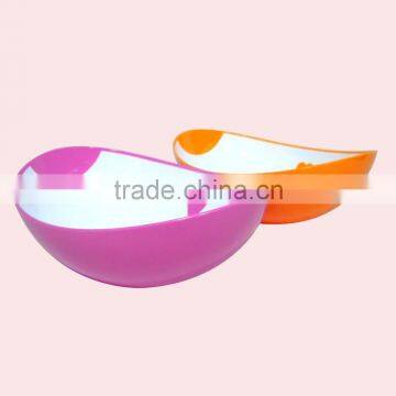 Hot Selling Plastic Oval/Egg Shape Salad Bowl photo-2
